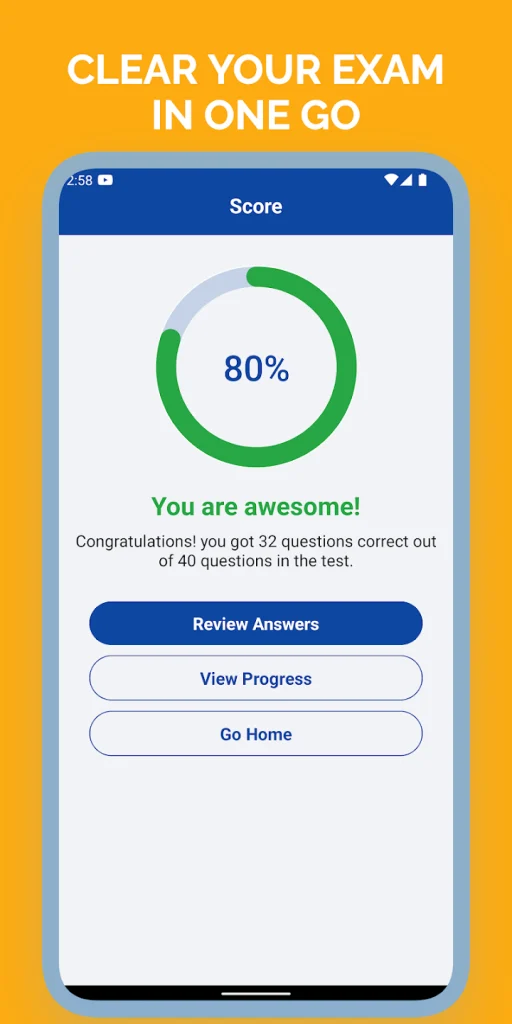 Android AL DMV Permit Test Prep App pg 4