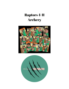 Raptors 4-H Archery