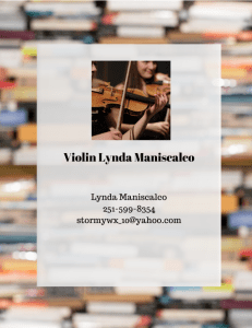 Lynda Maniscalco Violin Lessons