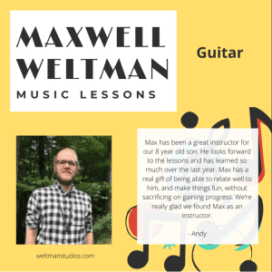 Maxwell Weltman Music Lessons