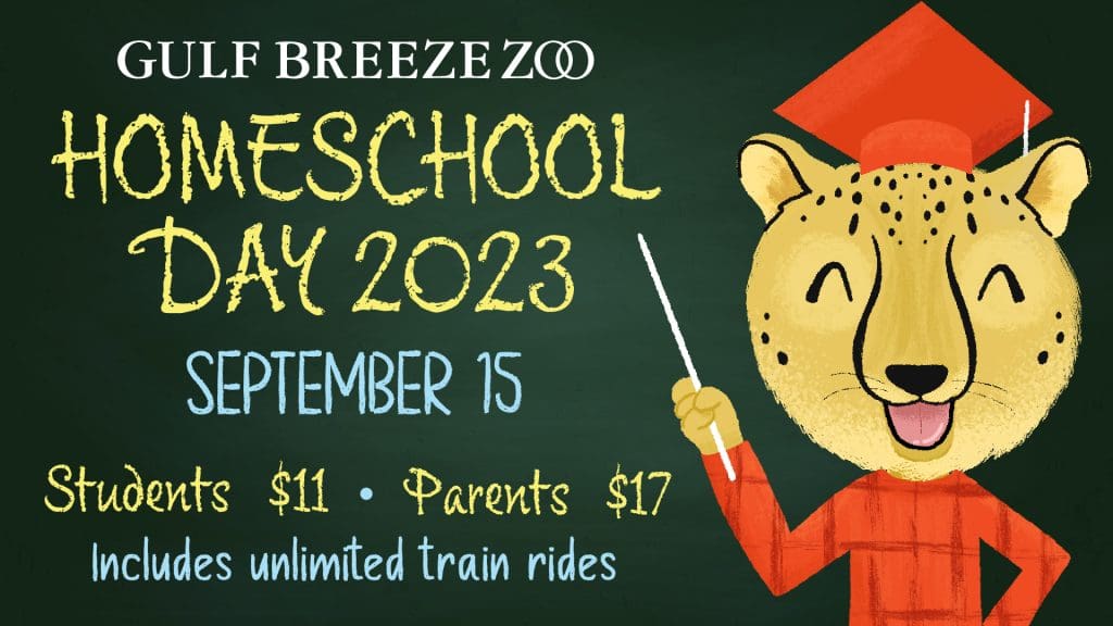 Gulf Breeze Zoo Homeschool Day 2023 South Alabama Homeschooling
