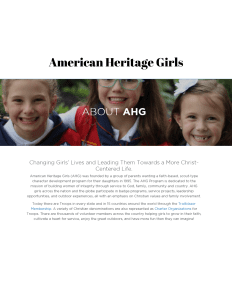 American Heritage Girls