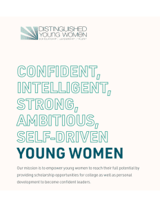Distinguished Young Women
