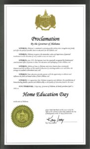 Home Education Day Proclamation 2024