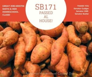 The Sweet Potato Bill – A Homeschool Civic Success Story