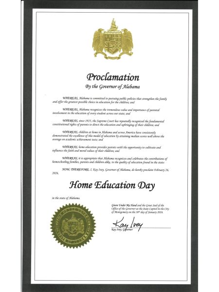 Proclamation 2026